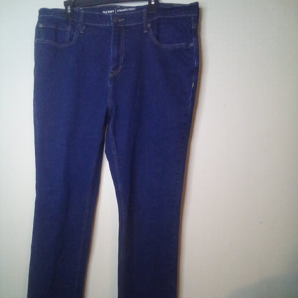 Old Navy Jeans Mens 38 x 36 Straight Blue